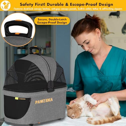 PAWZIDEA Portable Small Dog Crate - Image 4