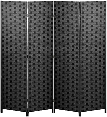FDW 4-Panel Folding Room Divider | 6ft by FDW