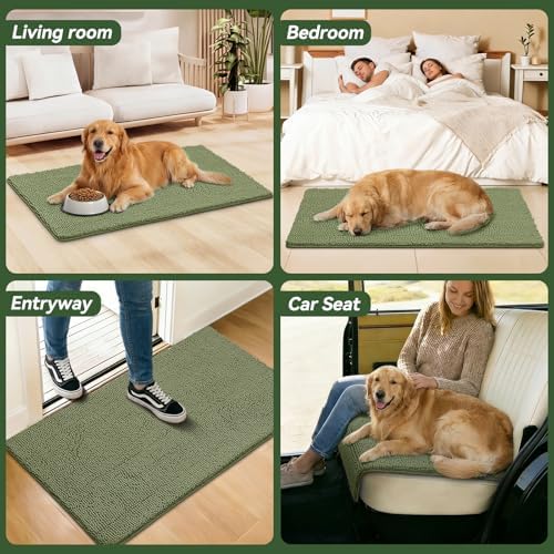 Bcoimo Super Absorbent Dog Door Mat - Image 6