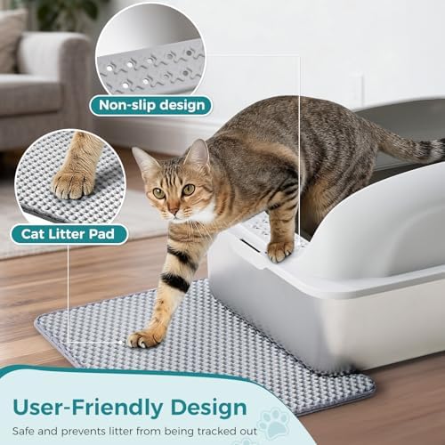 OLIXIS Stainless Steel Large Cat Litter Box - Image 3
