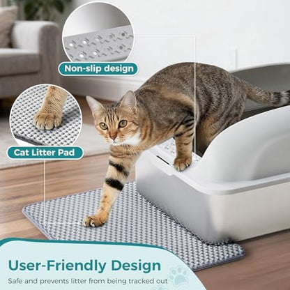 OLIXIS Large Metal Large Cat Litter Box - Image 3