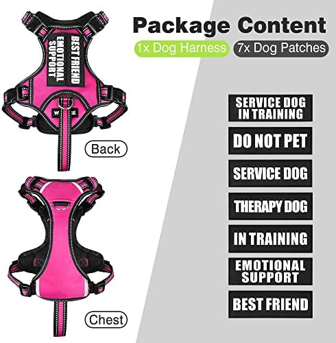 WINSEE Service Dog Vest No Pull Dog Harness - Image 5