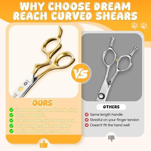Dream Reach Dog Grooming Scissors - Image 5