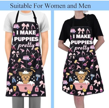 FUSTMW Dog Groomer Apron With Pockets - Image 4