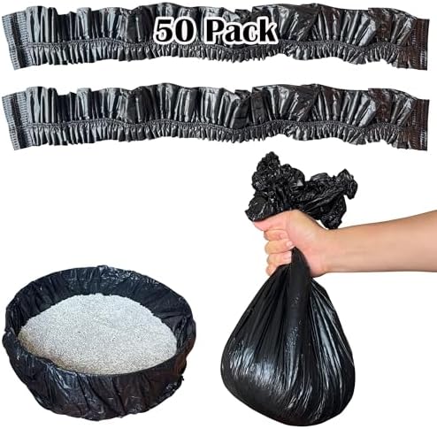 50 Pack Litter Box Liners Compatible by Unknown