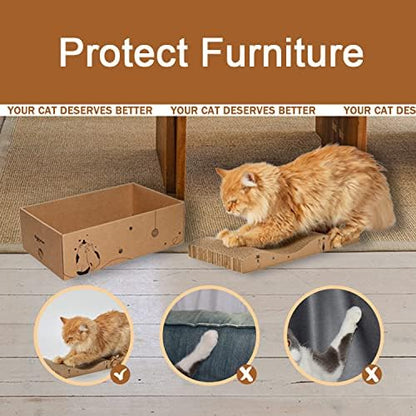 Cat Scratcher Cardboard Scratch Pad - Image 2