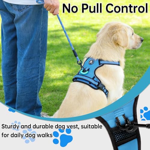 NESTROAD Dog Harness for Medium Sized Dog, No Pull Dog Vest Harness Set - Image 6