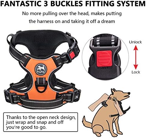 PoyPet No Pull Dog Harness Small - Image 2