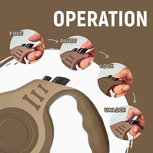 Retractable Dog Leash Automatic Telescopic Tractor Dog Tape - Image 2