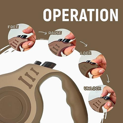 Retractable Dog Leash Automatic Telescopic Tractor Dog Tape - Image 2
