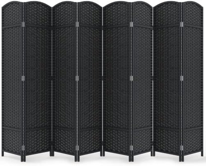 JOSTYLE Outdoor Privacy Screen 8-Panel Folding Room Divider Space Partition by Jostyle