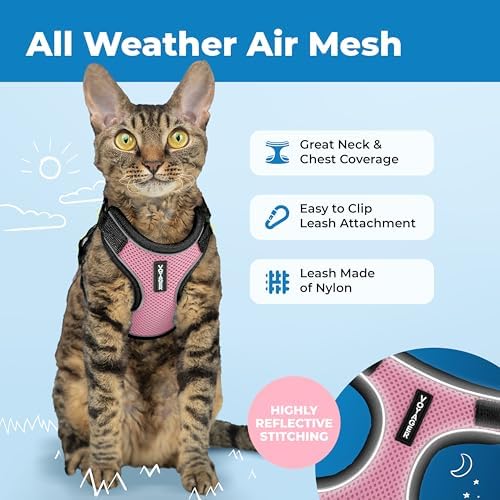 Voyager Escape-Proof Step-in Cat Harness & Leash - Image 3