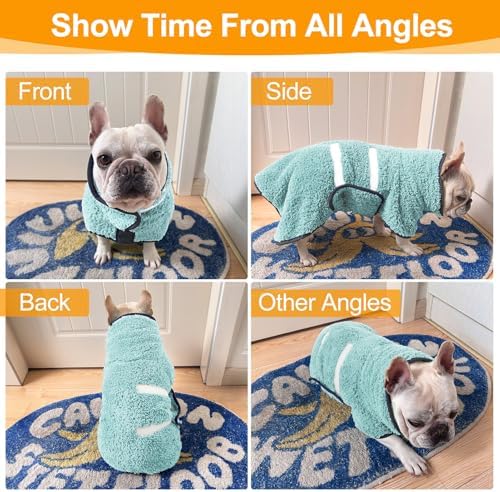 Unicorn Catcher Dog Bathrobe Super Absorbent Quick Drying Robe - Image 5