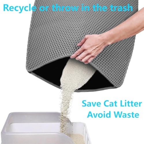 Cat Litter Mat, Double Layer Honeycomb - Image 2