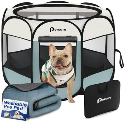 Persure Dog Cat Playpen Tent Crate Cage by PERSURE