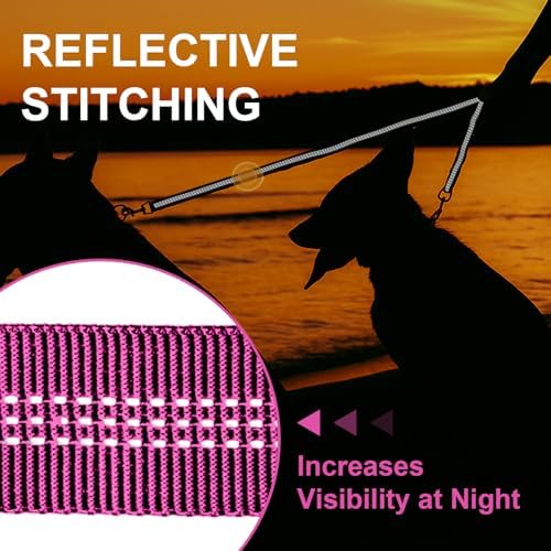 MingXpet Double Dog Leash for Two Dogs, No Pull Dog Leash, 360° Swivel No - Image 5