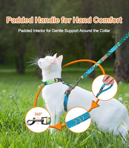 Halypet Cat Harness and Leash Set, Escape Proof Cat Harnesses - Image 5