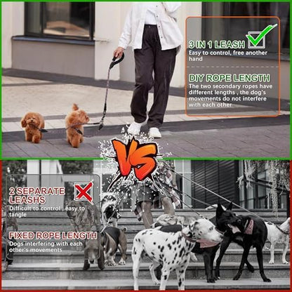 Double Dog Leash for Two Dogs - Image 5