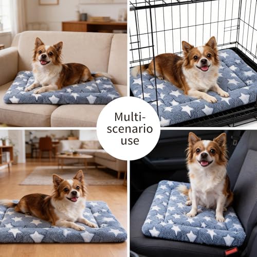 Dog Bed Mat, Reversible Crate Pads - Image 7