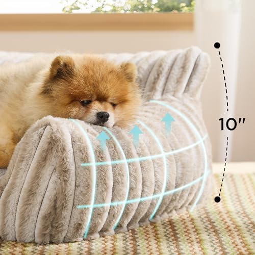 Bedsure ComfyFleece® Shown on TV Fluffy Dog Couch - Image 3