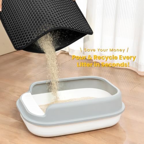 Cat Litter Mat Compact Size 23.6"x14.6" - Image 4