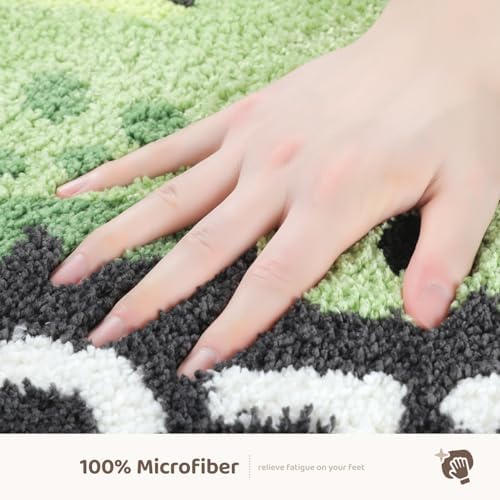 Molesun Crocodile Bath Mat 20x31, Soft Absorbent Microfiber Bath Rugs - Image 5