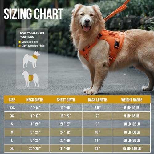 OneTigris Tactical Dog Harness No-Pull Service Vest - Image 2