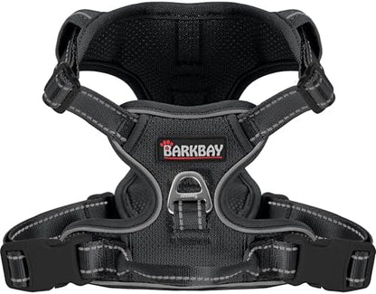 BARKBAY Dog Harness for Small Sized Dog No Pull Mesh 2 Clips Dog Vest by BARKBAY
