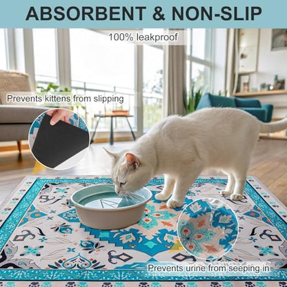 BEAUTYZOO Cat Litter Mat, Waterproof - Image 4
