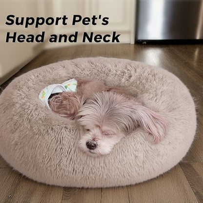 Calming Round Dog Bed & Cat Bed - Image 2