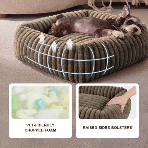 FURTIME Medium Dog Beds for Medium Dogs Washable, Orthopedic Dog Bed, Rectangle - Image 2