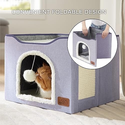 Bedsure Cat House Bed for Indoor Cats - Image 4