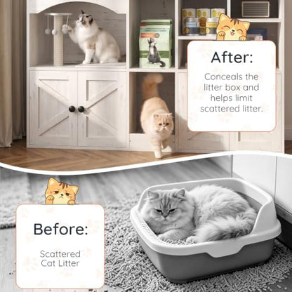 HOOBRO Cat Litter Box Enclosure - Image 6