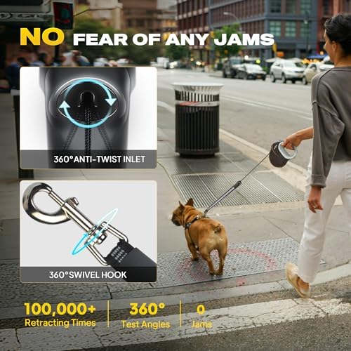 Fida Upgraded Retractable Dog Leash, Heavy Duty - Image 4