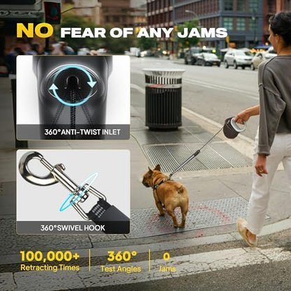 Fida Upgraded Retractable Dog Leash, Heavy Duty - Image 4