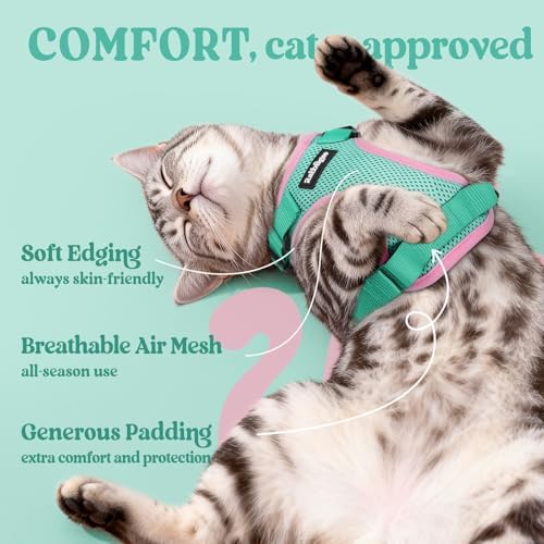 rabbitgoo Cat Harness and Leash Set, Escape Proof Vest - Image 4