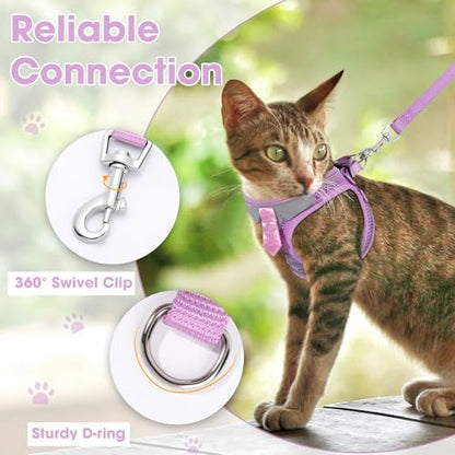 Cat Harness and Leash Set for Walking Escape Proof Vest for Kitten - Image 6