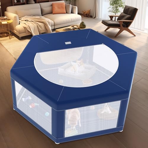 XVISHX 45x45 Inches Hexagonal Type Puppy Playpen, Dog Playpen - Image 3