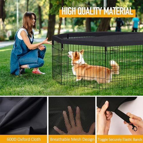 Artmalle 600D Oxford Octagonal Top Cover - Image 5