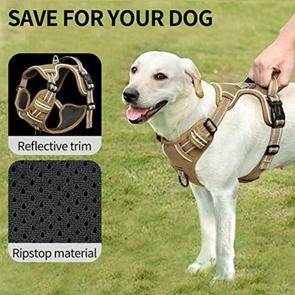 HEELE Dog Harness, Dog Harness for Small Medium Large Dogs No Pull Adjustable - Image 5