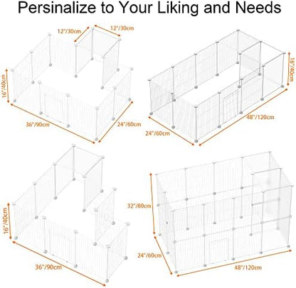 Pet Playpen, Small Animal Cage DIY Wire Fence - Image 4