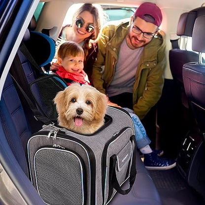 Airline Approved Cat Carrier Under Seat, 4-Way Expandable & Collapsible - Image 3