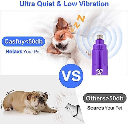 Casfuy Dog Nail Grinder with LED Light - Image 6