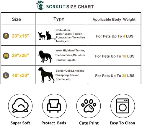 1 Pack 3 Puppy Blankets Cat Dog Blankets Super Soft Warm Sleep Mat Grey Star - Image 6