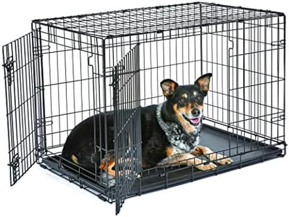 New World by Midwest 36-Inch Double Door Crate, M-L Breeds, 41-70 lbs by NewWorldPetProducts