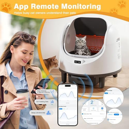 Open Top Self-Cleaning Litter Box - Image 2