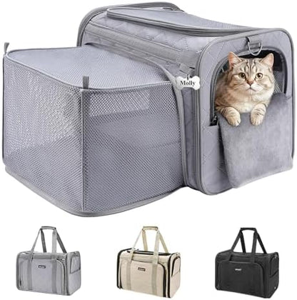 MIDOG Cat Carrier Soft for Small-Medium Cats Up to 25lbs by MIDOG