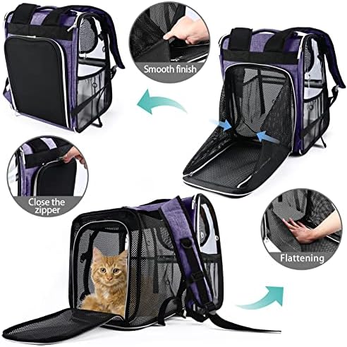 BAGLHER Expandable Pet Carrier Backpack，Pet Bubble Backpack - Image 6