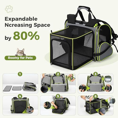 Lekereise Expandable Cat Backpack Carrier - Image 4