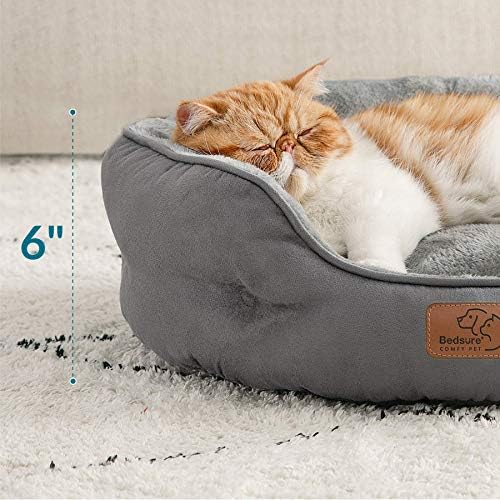 Bedsure Small Dog Bed Washable, Round Cat Beds - Image 4